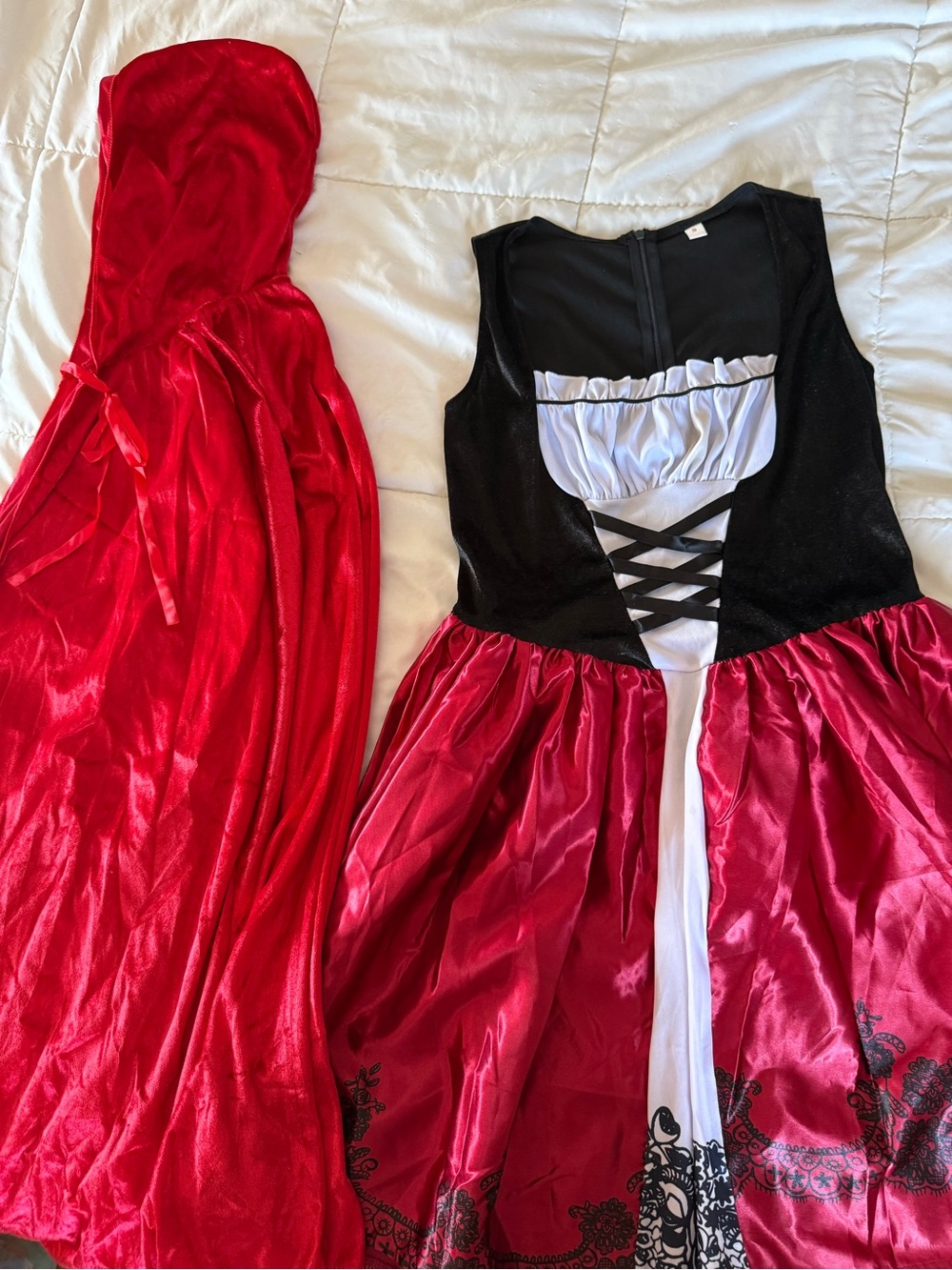 Little Red Riding hood Costume with Cape
